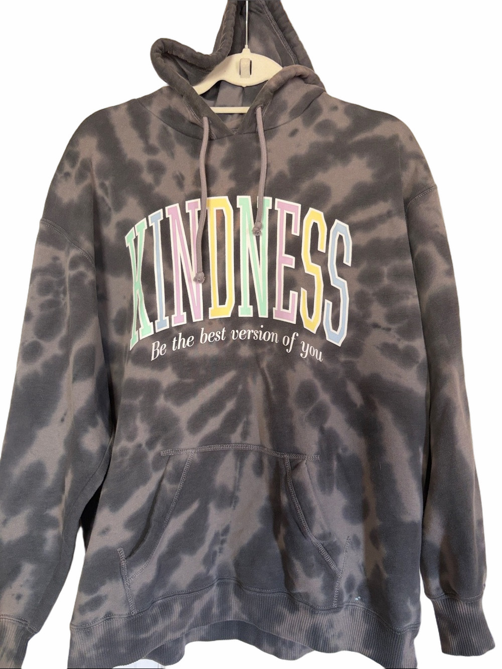 Hollister Kindness Graphic Tie-Dye Hoodie | EUC | Sz M